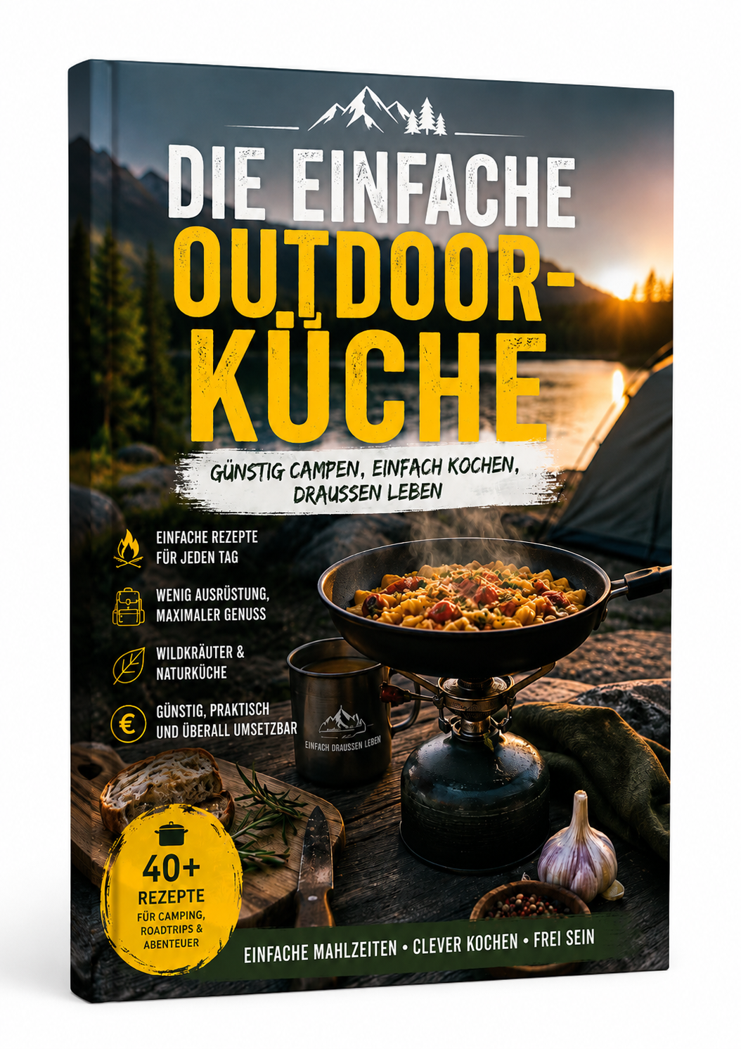 Outdoor Kochbuch - Einmal kaufen. Für immer nutzen.