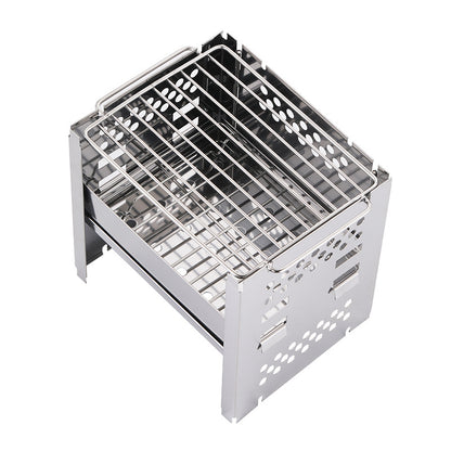 Camping Grill Edelstahl – Faltbar