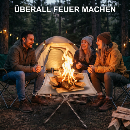 Faltbare Feuerstelle