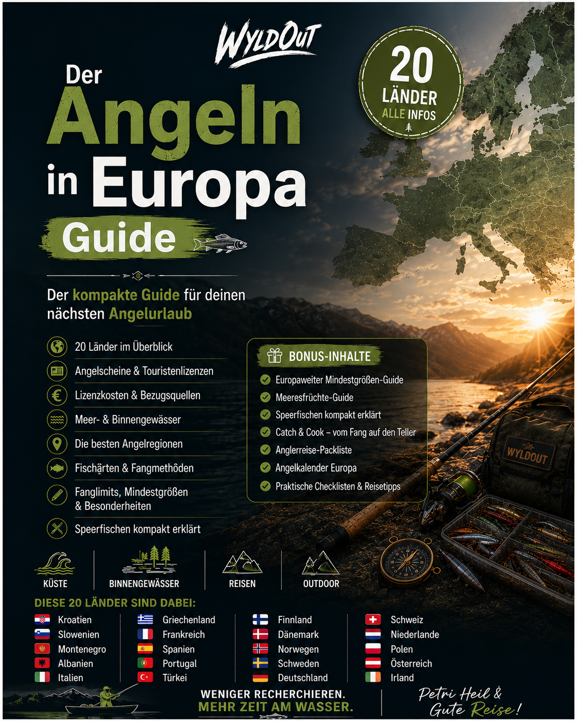 Angeln in Europa E-Guide