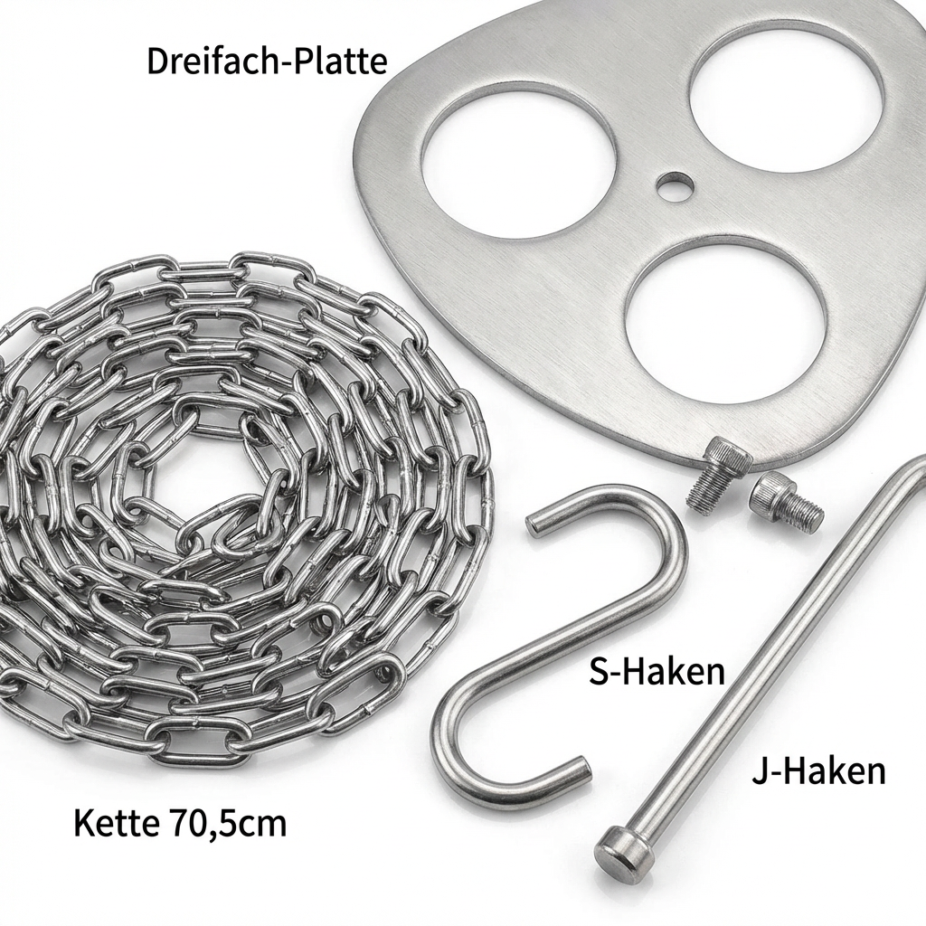 Dreibein-Halterung