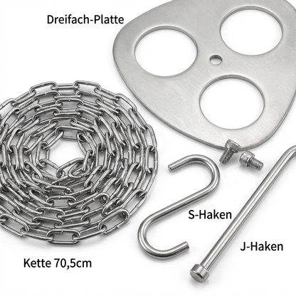 Dreibein-Halterung