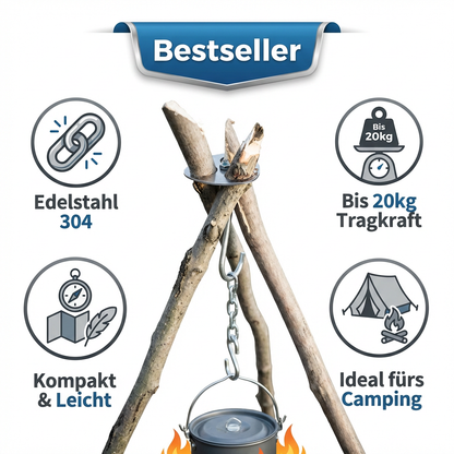 Dreibein-Halterung