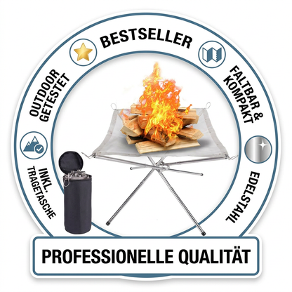 Faltbare Feuerstelle